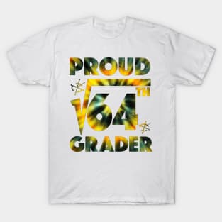 Proud 8th Grade Square Root of 64 Teachers Students T-Shirt